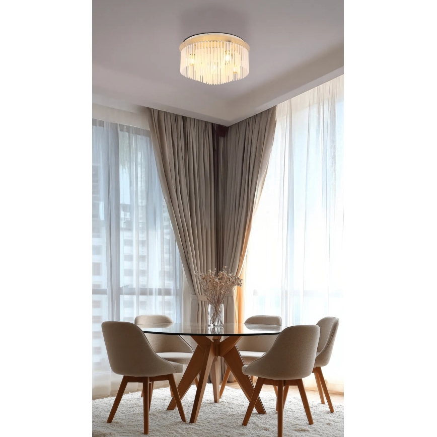 Globo - Loftlampe 5xE27/60W/230V Ø 50 cm