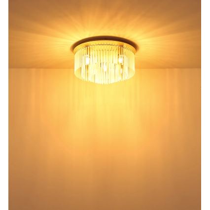 Globo - Loftlampe 5xE27/60W/230V Ø 50 cm