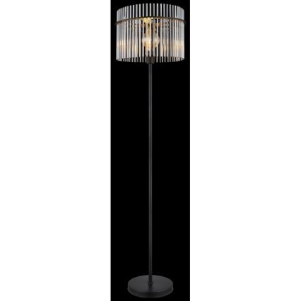 Globo - Gulvlampe 1xE27/60W/230V sort