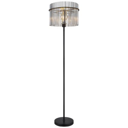 Globo - Gulvlampe 1xE27/60W/230V sort