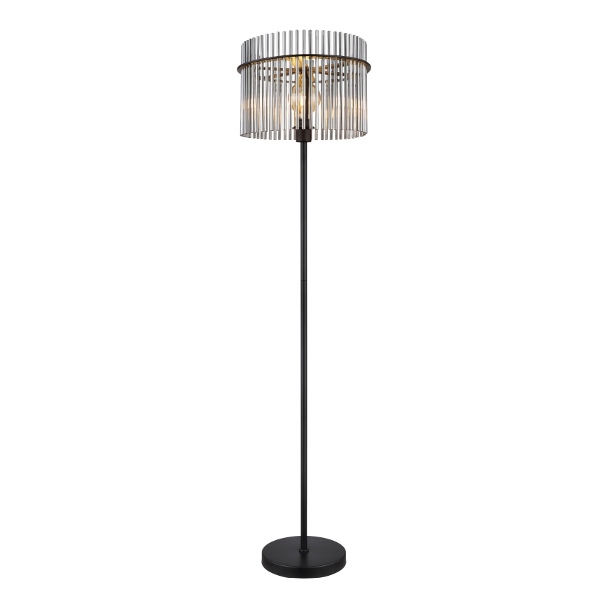 Globo - Gulvlampe 1xE27/60W/230V sort