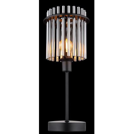 Globo - Bordlampe 1xE14/40W/230V diameter 15 cm sort