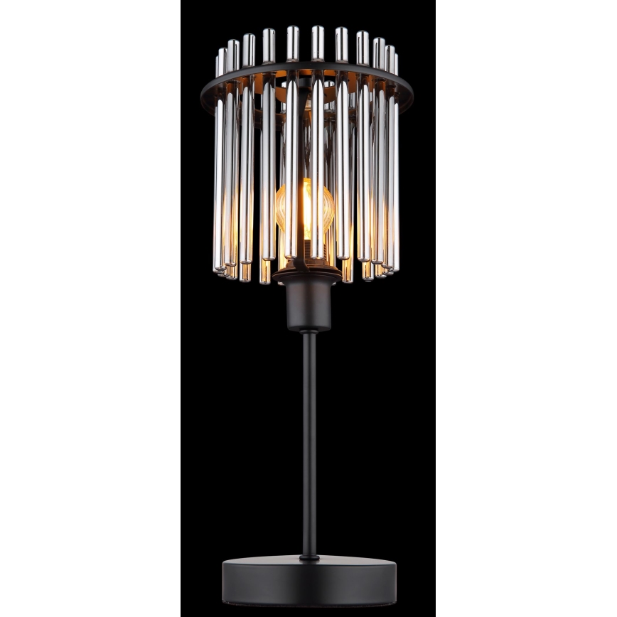 Globo - Bordlampe 1xE14/40W/230V diameter 15 cm sort