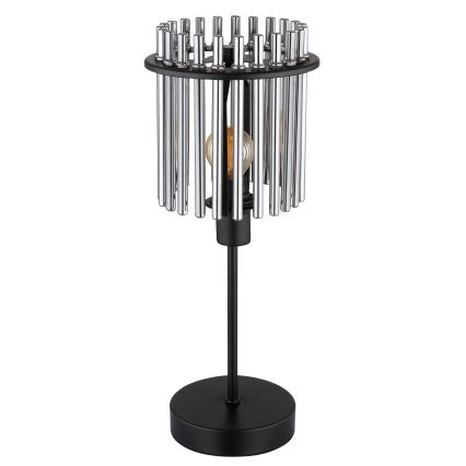Globo - Bordlampe 1xE14/40W/230V diameter 15 cm sort
