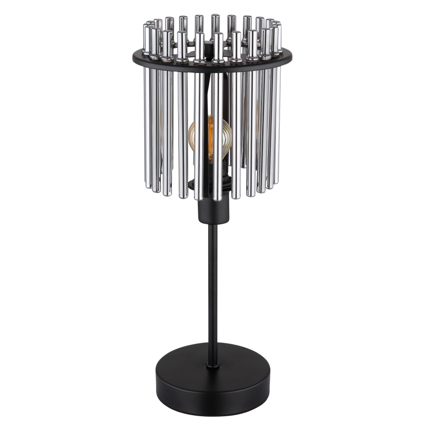 Globo - Bordlampe 1xE14/40W/230V diameter 15 cm sort