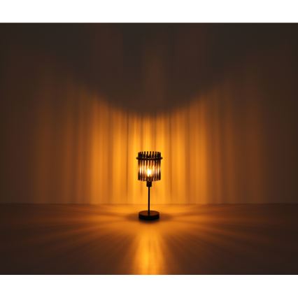 Globo - Bordlampe 1xE27/60W/230V Ø 30 cm sort