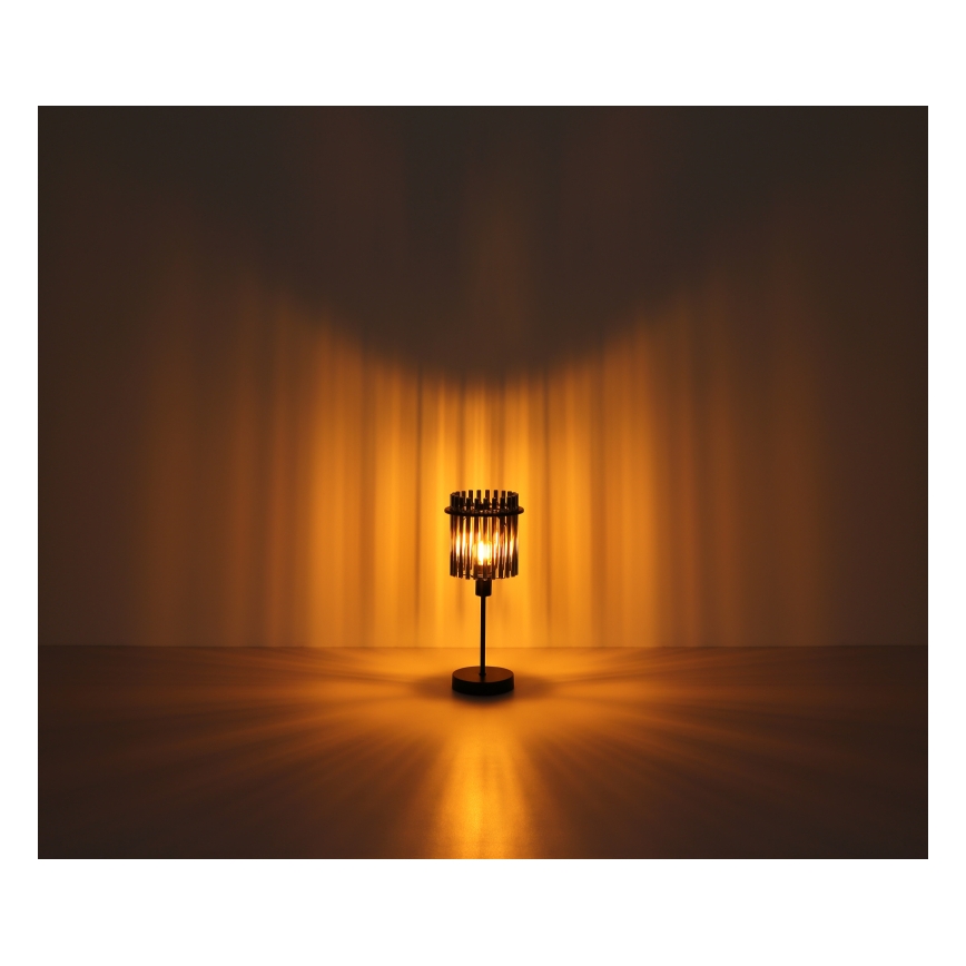 Globo - Bordlampe 1xE27/60W/230V Ø 30 cm sort