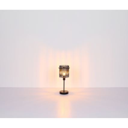 Globo - Bordlampe 1xE27/60W/230V Ø 30 cm sort