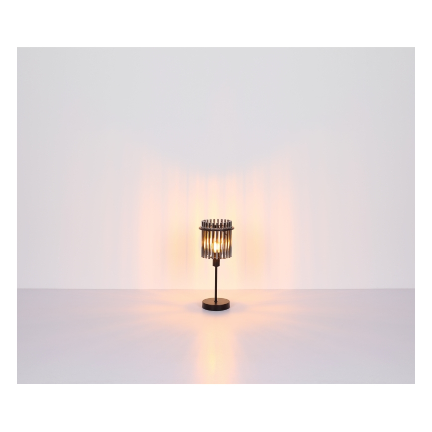 Globo - Bordlampe 1xE27/60W/230V Ø 30 cm sort