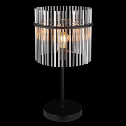 Globo - Bordlampe 1xE27/60W/230V Ø 30 cm sort