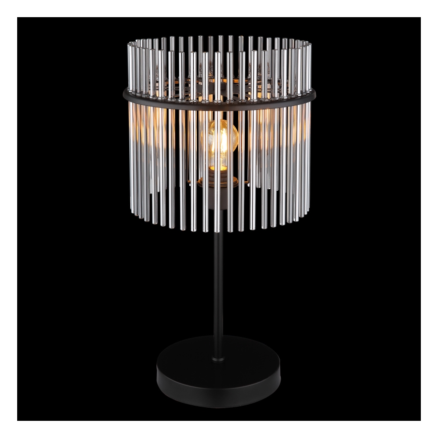 Globo - Bordlampe 1xE27/60W/230V Ø 30 cm sort