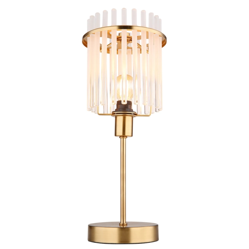 Globo - Bordlampe 1xE14/40W/230V diameter 15 cm guldfarvet