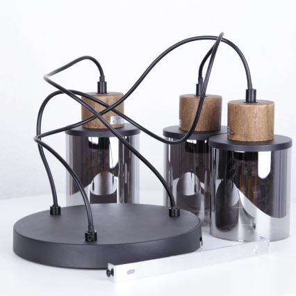 Globo - Pendel 3xE27/15W/230V diameter 27 cm eg