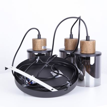 Globo - Pendel 3xE27/15W/230V diameter 27 cm eg