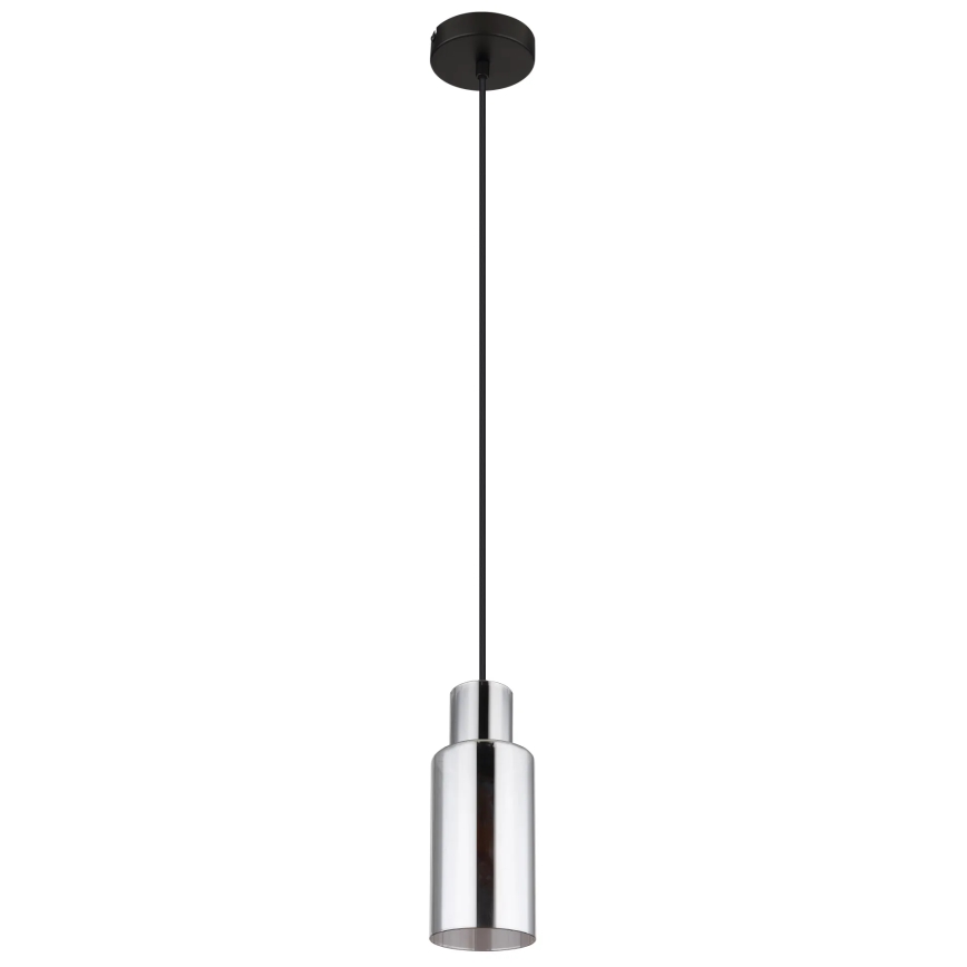 Globo - Pendel 1xE27/25W/230V diameter 10 cm sort
