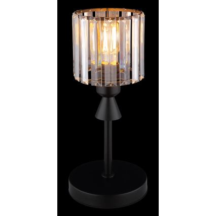 Globo - Bordlampe 1xE27/60W/230V diameter 15 cm sort