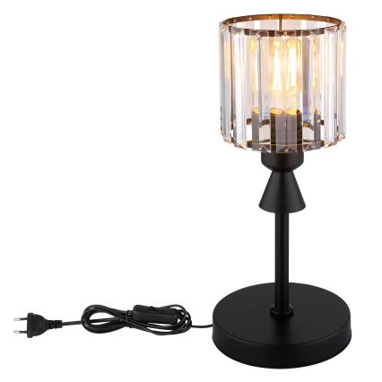 Globo - Bordlampe 1xE27/60W/230V diameter 15 cm sort