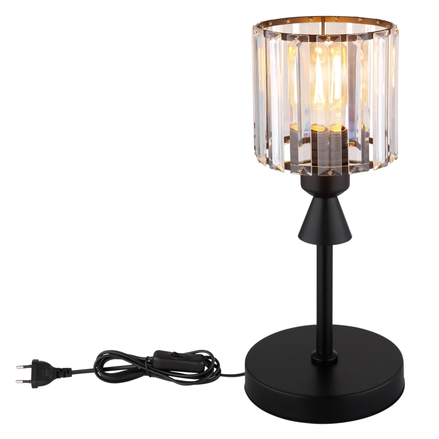 Globo - Bordlampe 1xE27/60W/230V diameter 15 cm sort