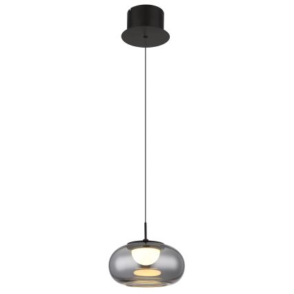 Globo - LED pendel LED/6W/230V sort