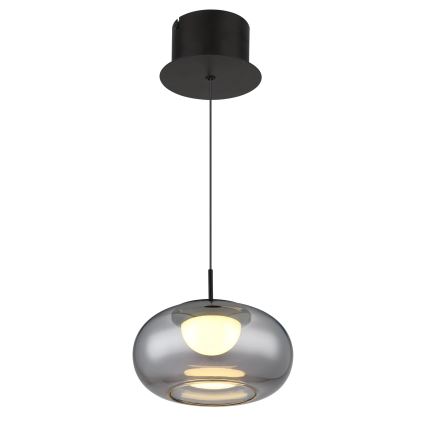Globo - LED pendel LED/6W/230V sort