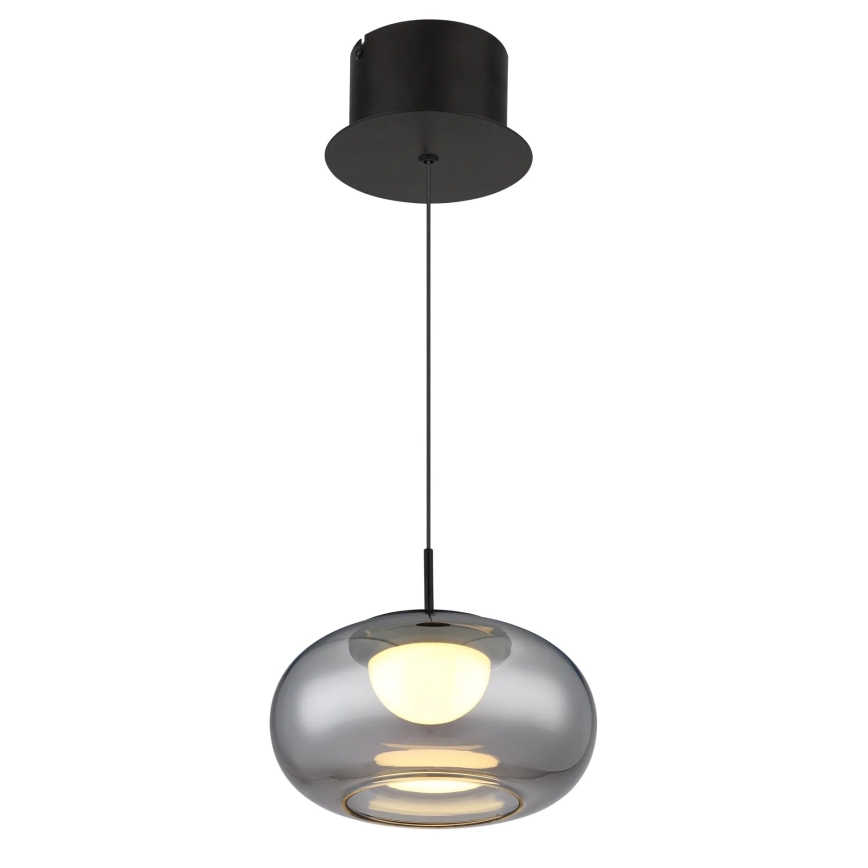 Globo - LED pendel LED/6W/230V sort