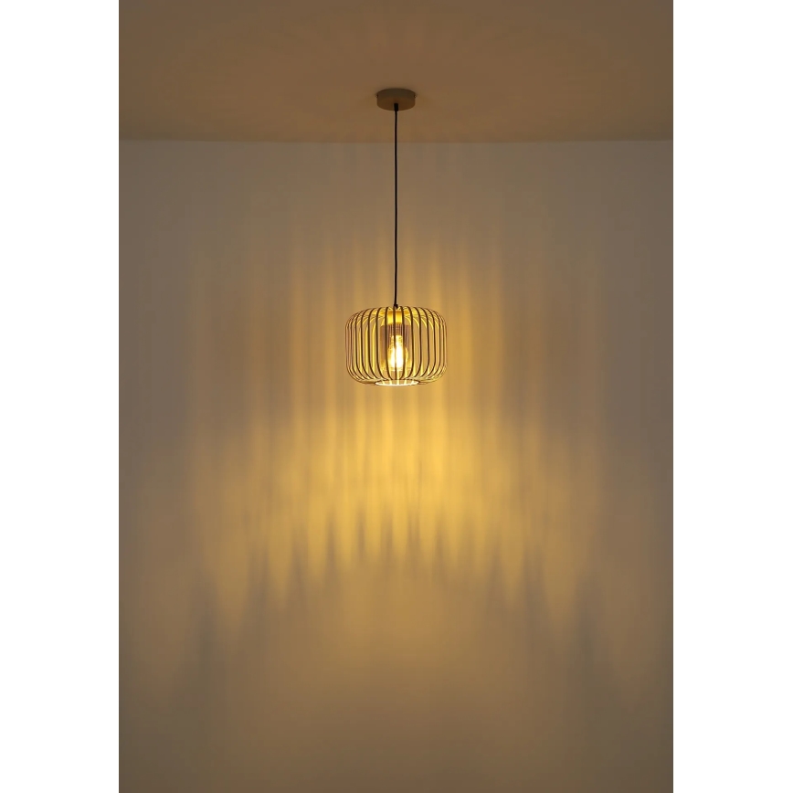 Globo - Pendel med kabel 1xE27/40W/230V Ø 28 cm