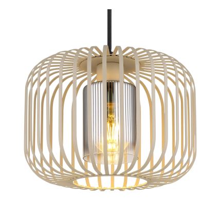 Globo - Pendel med kabel 1xE27/40W/230V Ø 28 cm