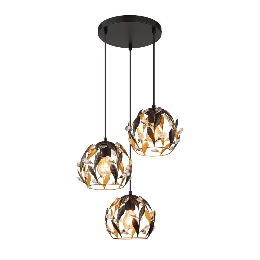 Globo - Pendel 3xE27/40W/230V diameter 41 cm