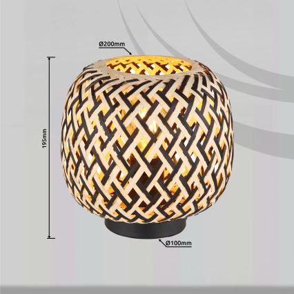 Globo 15766T - Bordlampe COLLY 1xE27/15W/230V
