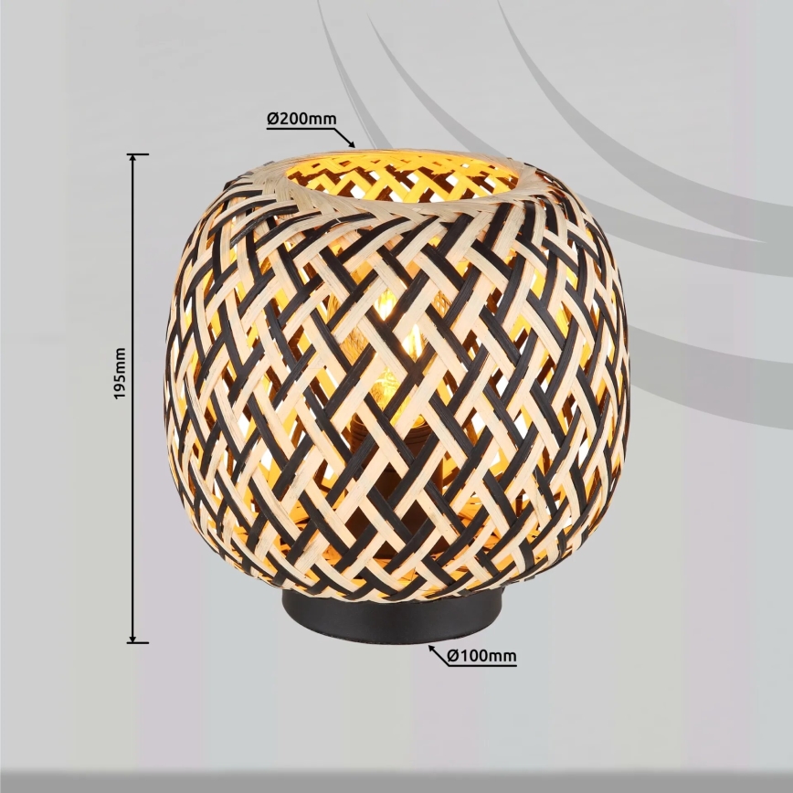 Globo 15766T - Bordlampe COLLY 1xE27/15W/230V