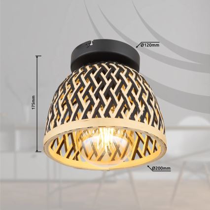 Globo 15767D1 - Loftlampe COLLY 1xE27/15W/230V