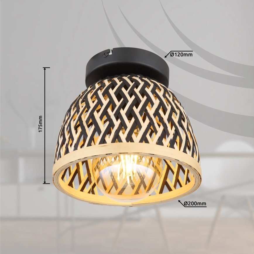 Globo 15767D1 - Loftlampe COLLY 1xE27/15W/230V