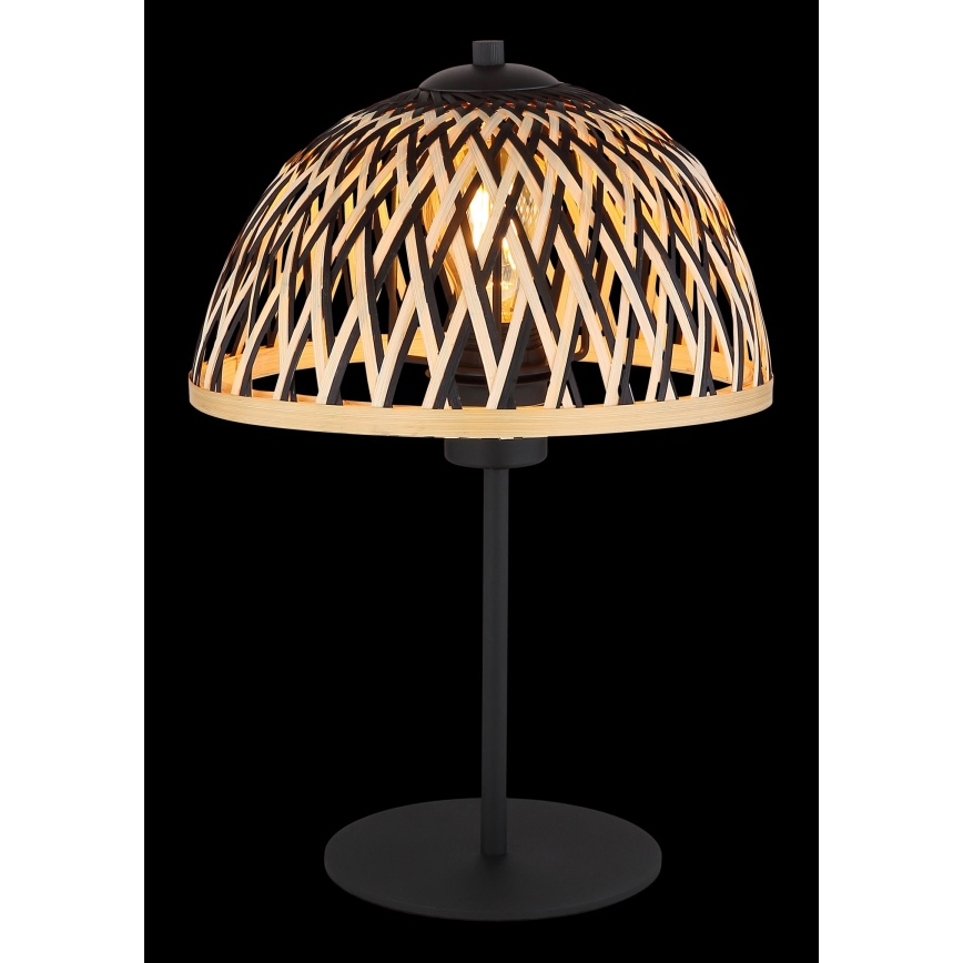 Globo - Bordlampe 1xE27/15W/230V bambus
