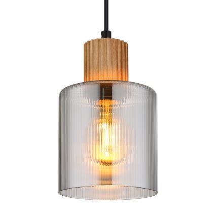 Globo - Pendel på ledning 1xE27/25W/230V Ø 12 cm