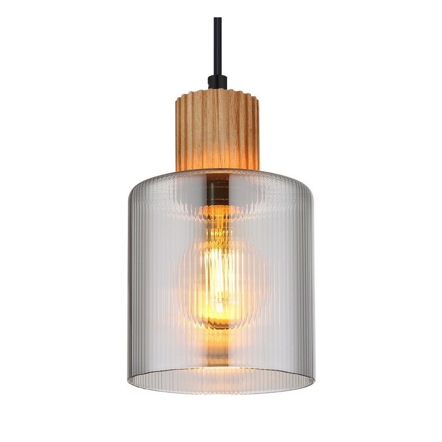 Globo - Pendel på ledning 1xE27/25W/230V Ø 12 cm