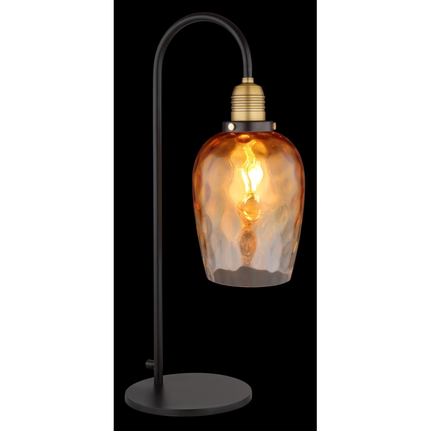 Globo - Bordlampe 1xE27/60W/230V orange