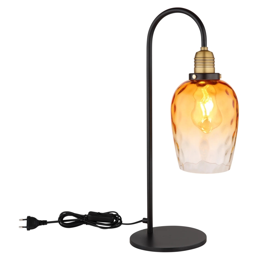 Globo - Bordlampe 1xE27/60W/230V orange
