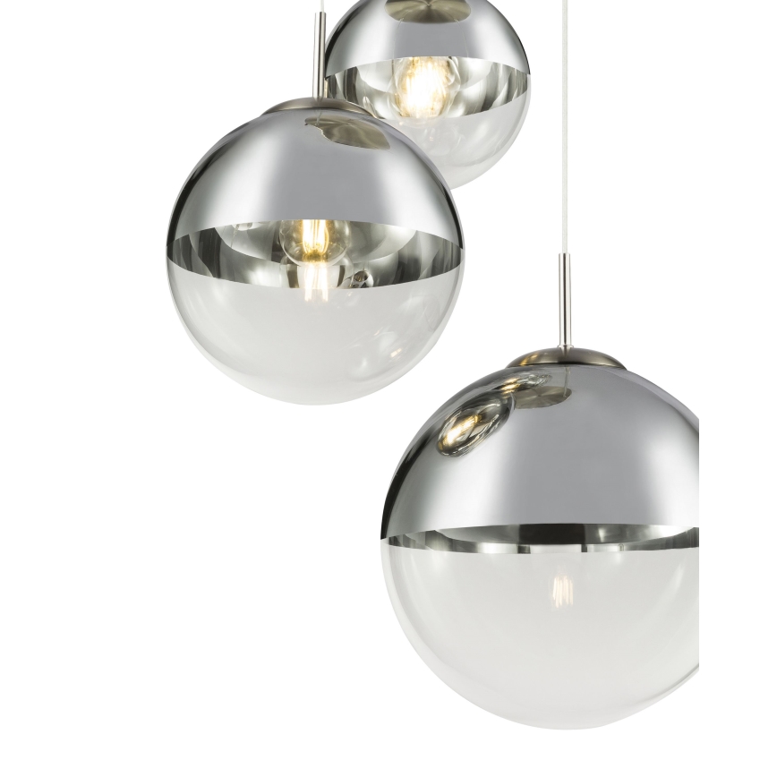 Globo - Pendel 3xE27/40W/230V diameter 51 cm