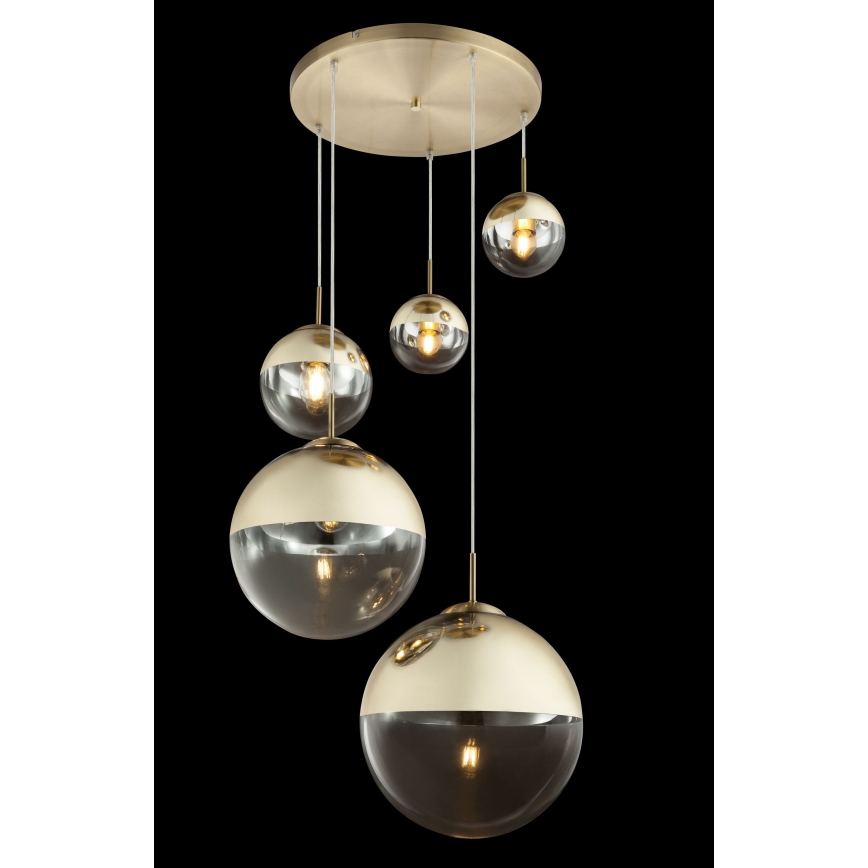 Globo - Pendel 5xE27/40W/230V diameter 65 cm