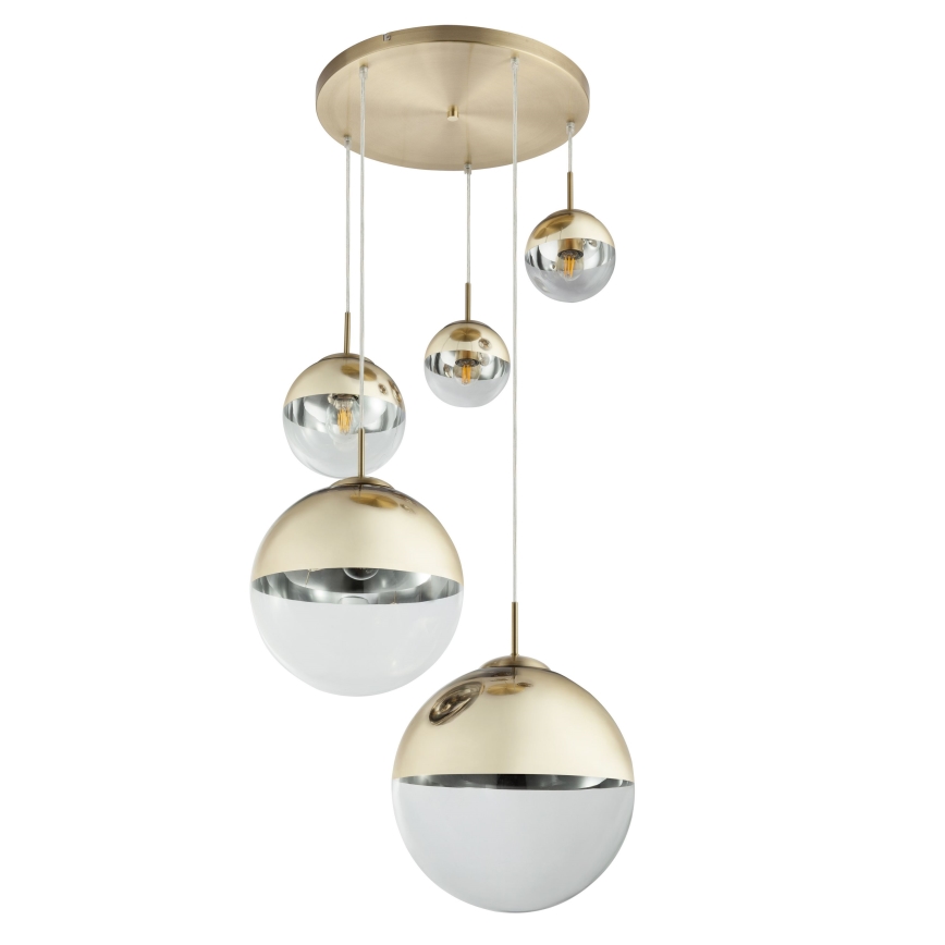 Globo - Pendel 5xE27/40W/230V diameter 65 cm
