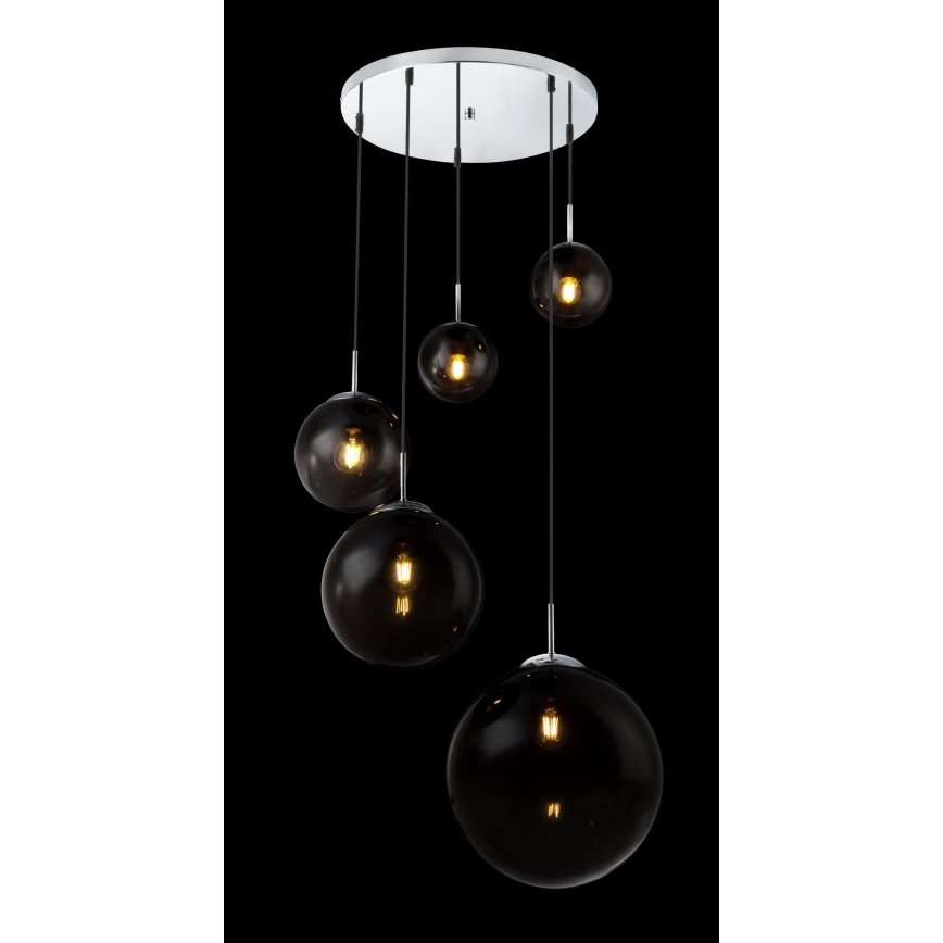 Globo - Pendel 5xE27/40W/230V diameter 65 cm