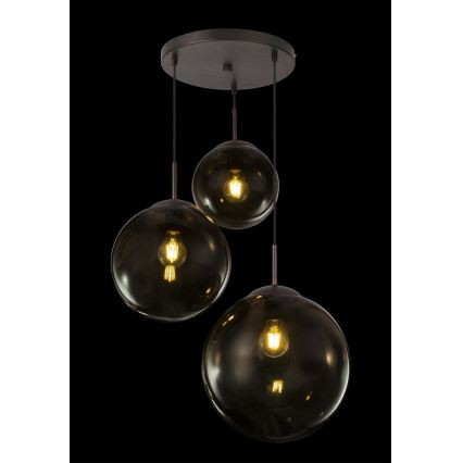 Globo - Pendel 3xE27/40W/230V diameter 51 cm