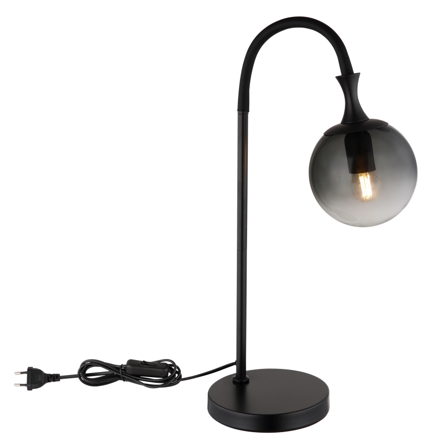 Globo - Bordlampe 1xE27/10W/230V sort