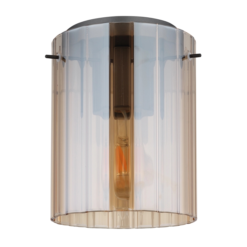 Globo - Loftlampe 1xE27/40W/230V diameter 18 cm brun