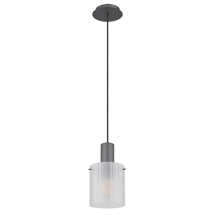 Globo - Pendel 1xE27/40W/230V diameter 18 cm hvid
