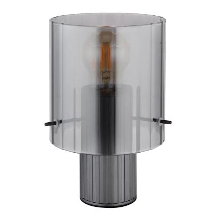 Globo - Bordlampe 1xE27/40W/230V diameter 14 cm grå