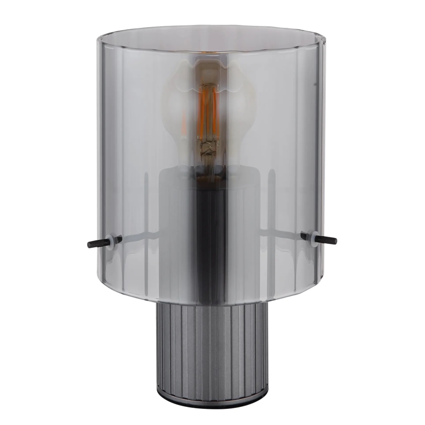 Globo - Bordlampe 1xE27/40W/230V diameter 14 cm grå