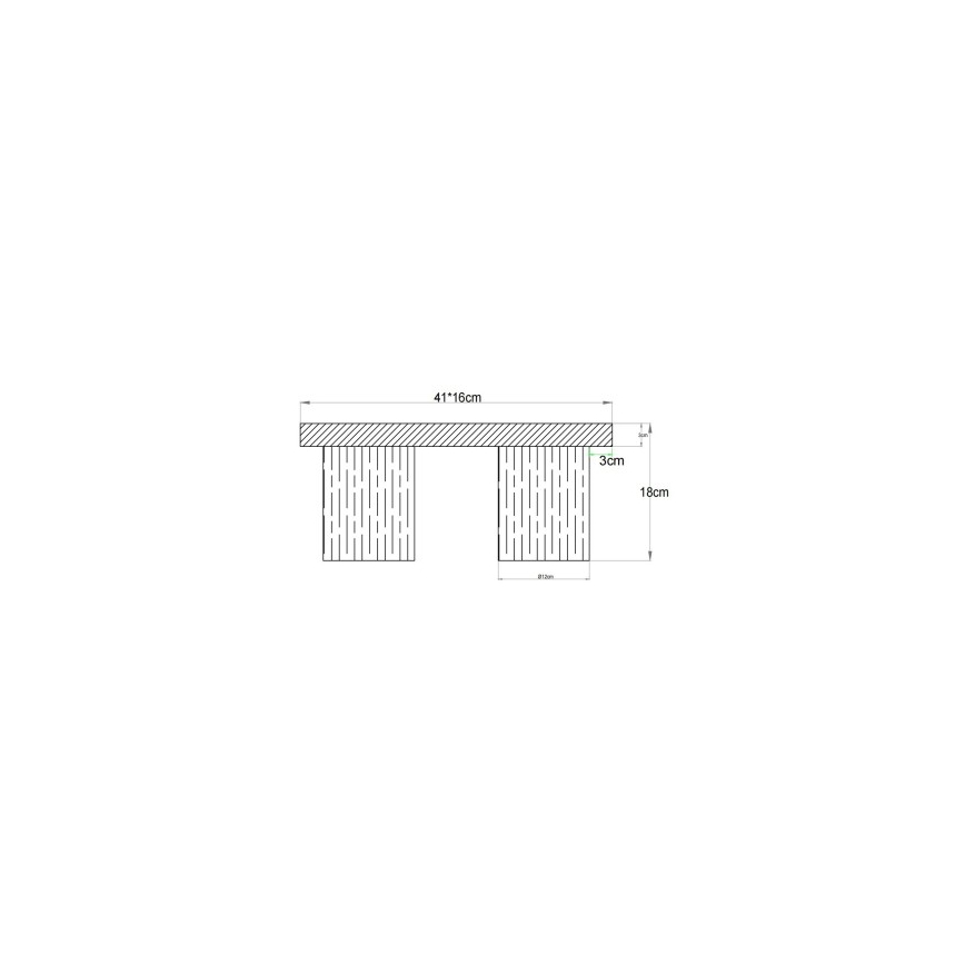 Globo - Loftlampe 2xE27/40W/230V 16x41 cm
