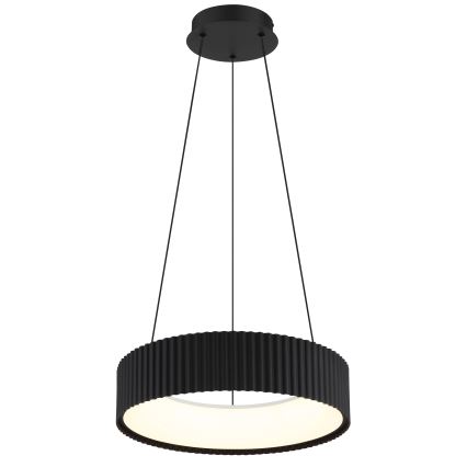 Globo - LED-pendel på wire LED/45W/230V 2700/4000/6000K Ø 46 cm sort