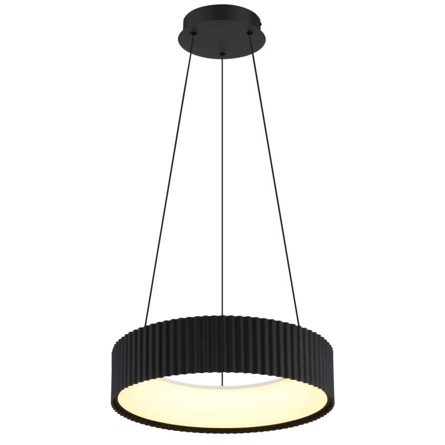 Globo - LED-pendel på wire LED/45W/230V 2700/4000/6000K Ø 46 cm sort